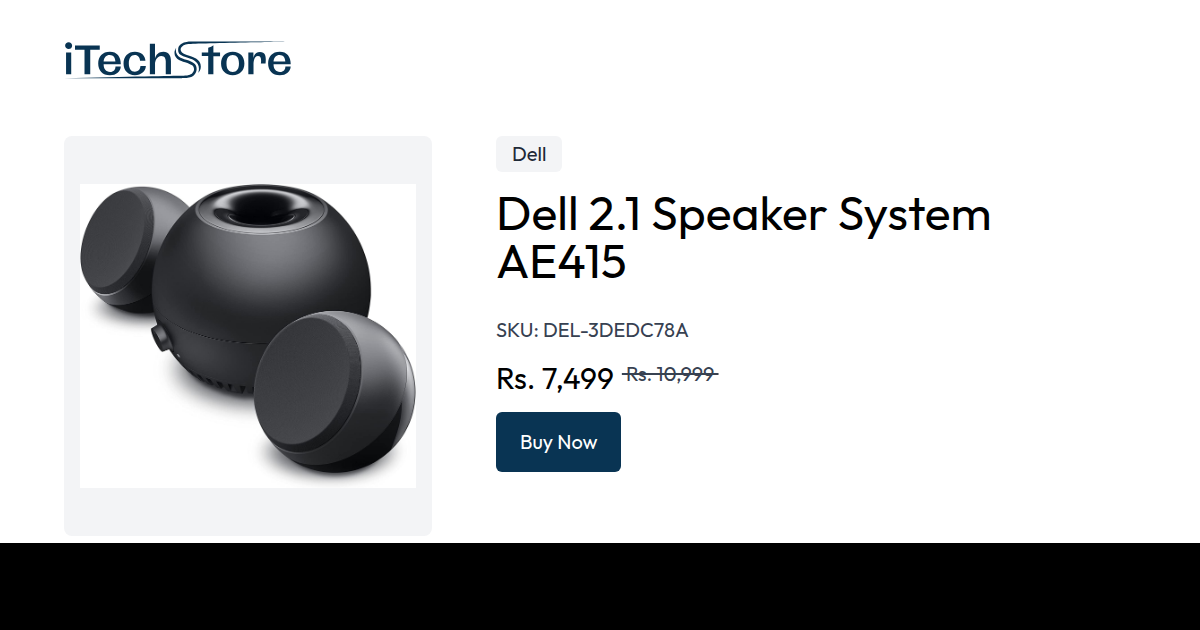 Dell sales 2.1 speakers