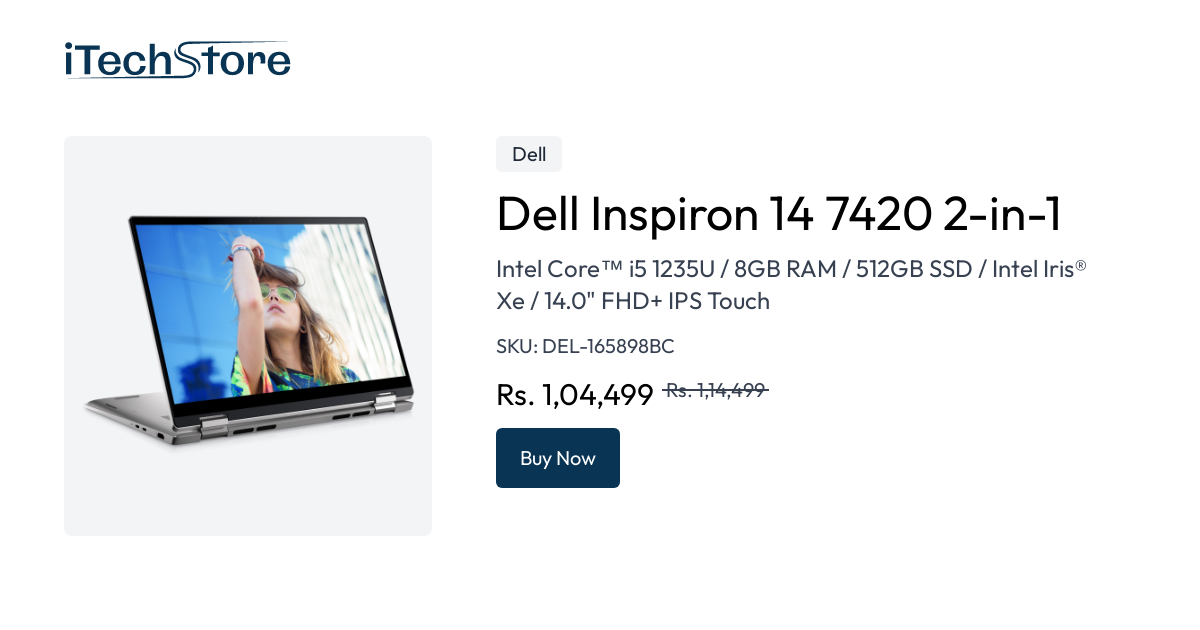 dell inspiron 14 7420 i5 1235u