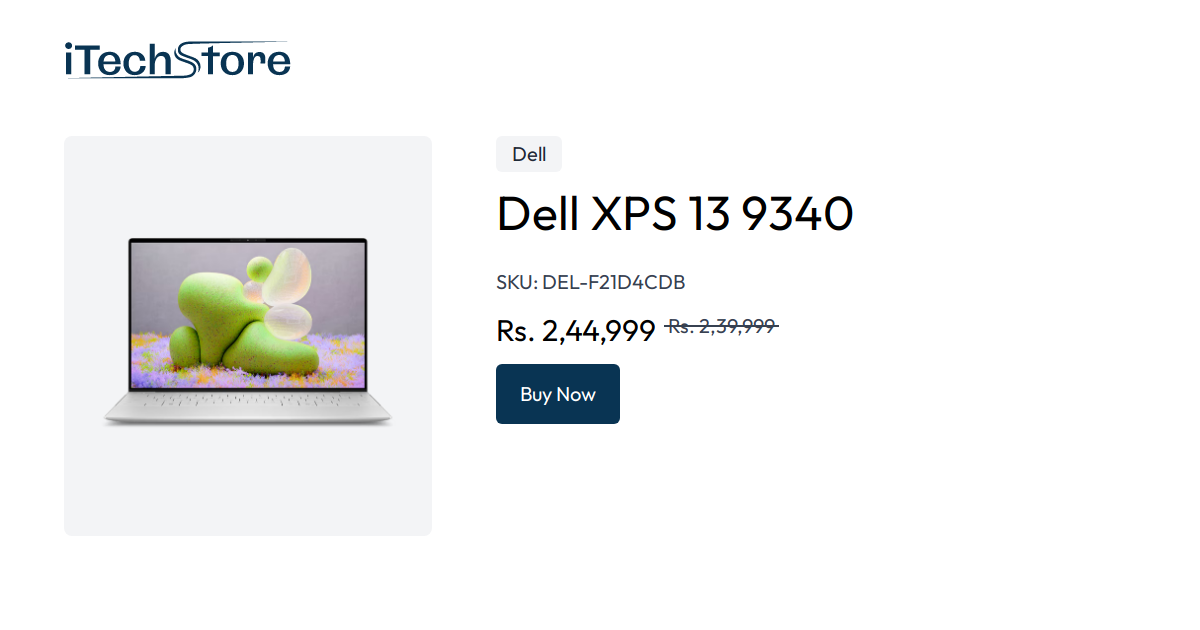Dell XPS 13 9340 - iTechStore