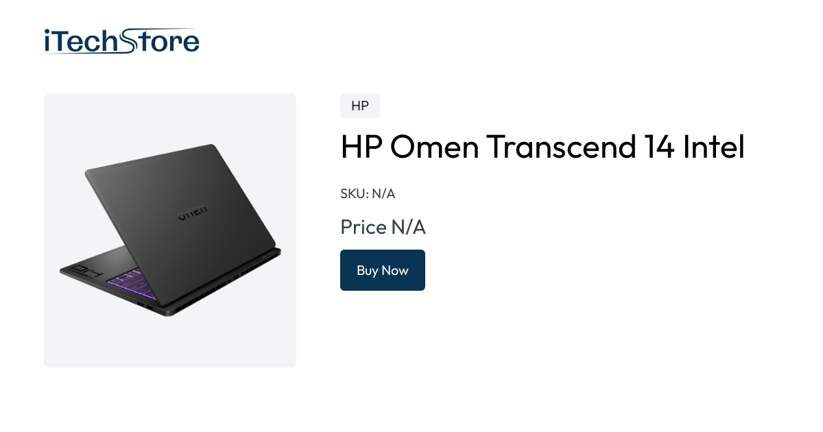 HP Omen Transcend 14 Intel iTechStore