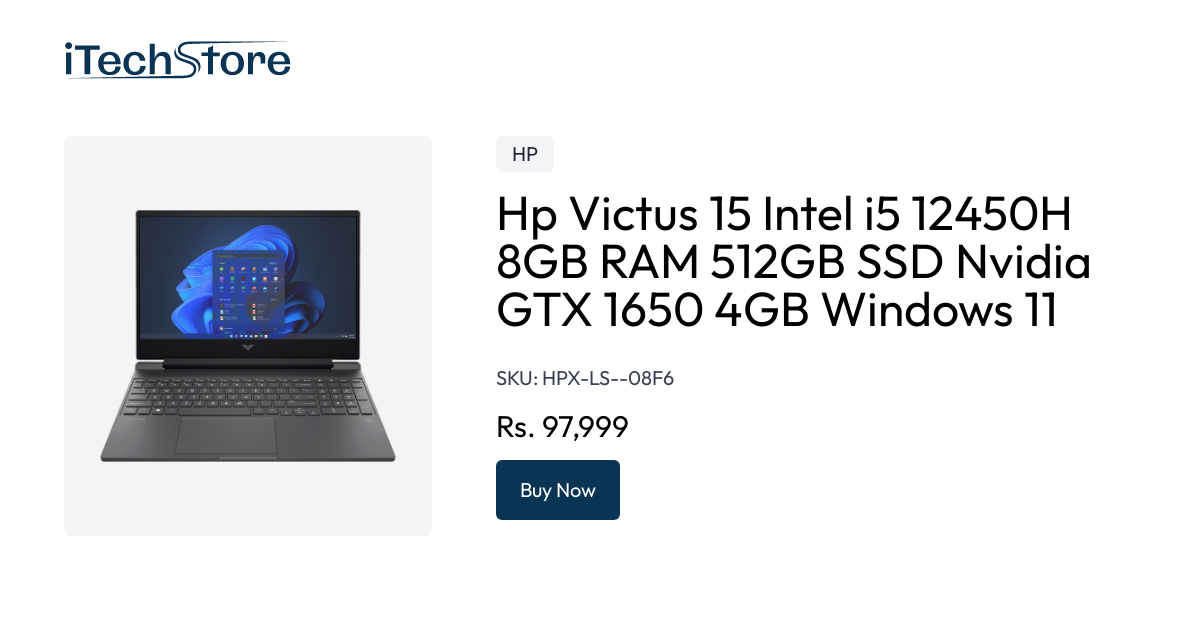 hp victus 15 i5 11th generation