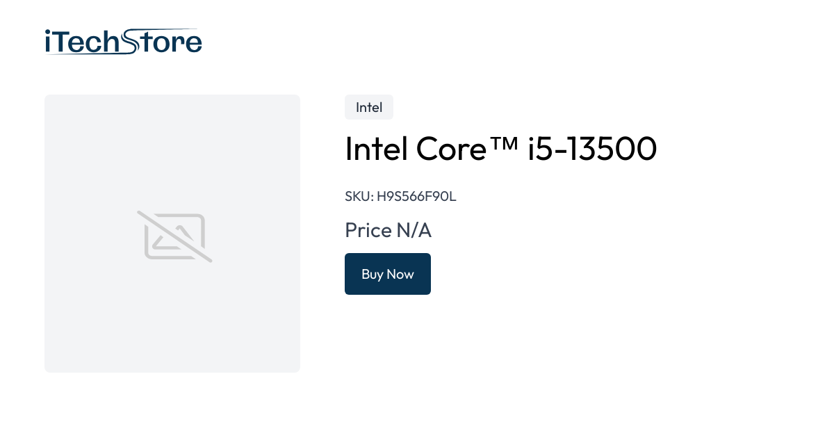 original intel core i5 13500 cpu