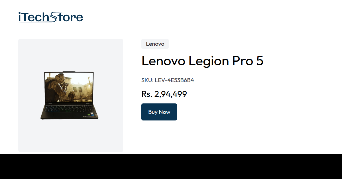 купить ноутбук lenovo legion 5 pro