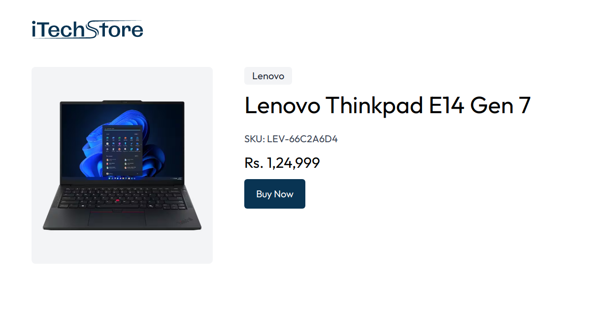 Lenovo Thinkpad E14 Gen 7 - iTechStore