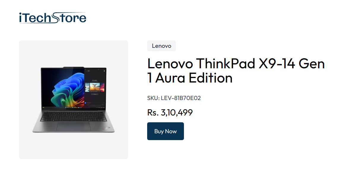 Lenovo ThinkPad X9-14 Gen 1 Aura Edition - iTechStore