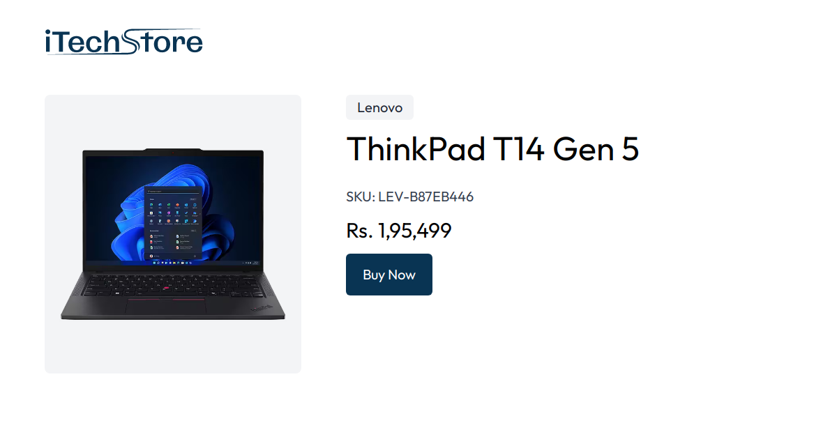 ThinkPad T14 Gen 5 - iTechStore